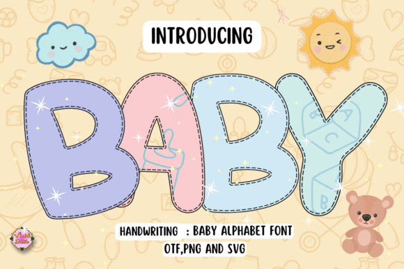 Baby Alphabet: A Whimsical Typeface for Editorial Design