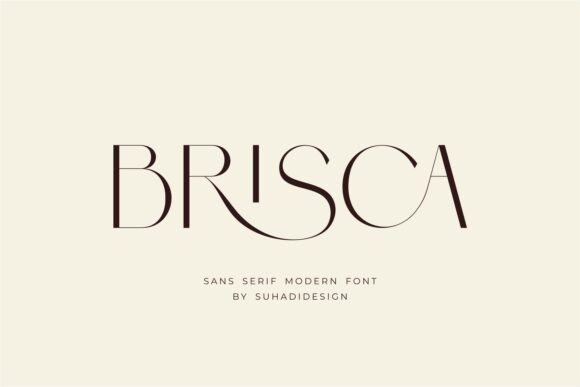 Brisca Font for Polished Branding and Modern Typography
