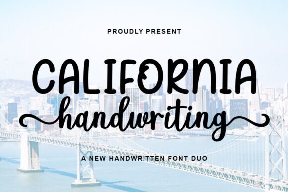 California Handwriting Duo Font