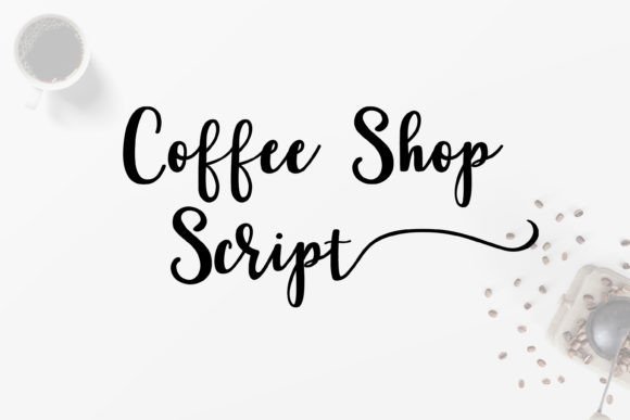 Coffee Shop Script Font for Stronger Branding and Campaigns