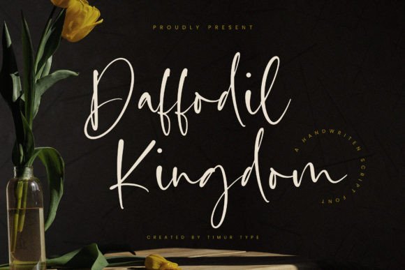 Daffodil Kingdom Font: Elevate Your Brand with Whimsical Typography