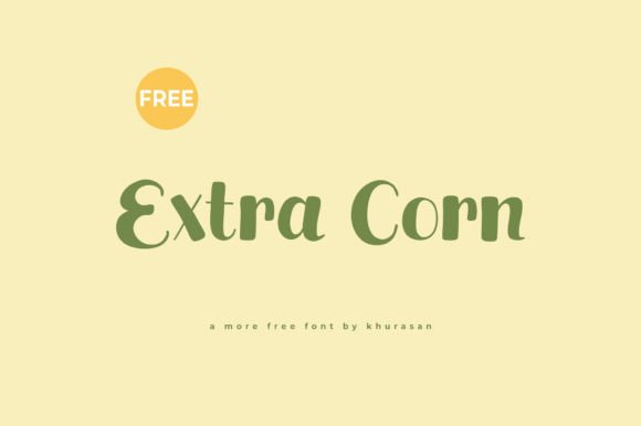 Extra Corn Font Review and Free Download Guide