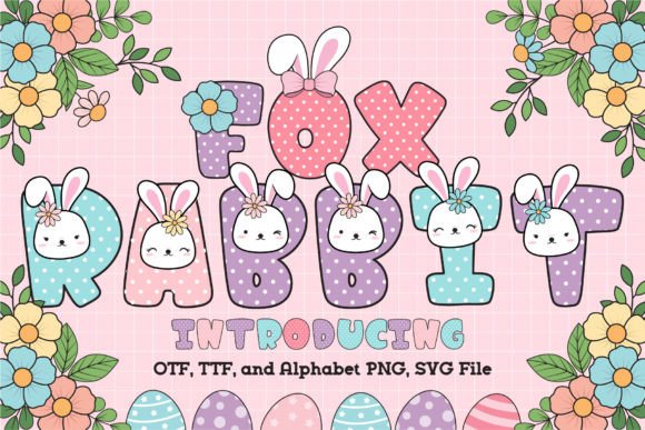 Fox Rabbit Font Adds Playful Charm to Creative Projects
