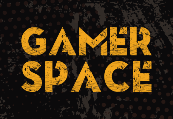 Gamer Space Font: Bold and Unique Sans Serif Typography