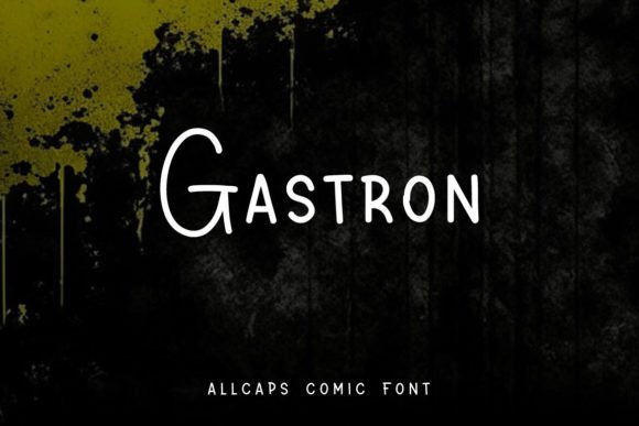 Gastron Font for Bold Branding