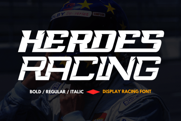 Heroes Racing Font: A Modern Sans Serif for Dynamic Designs
