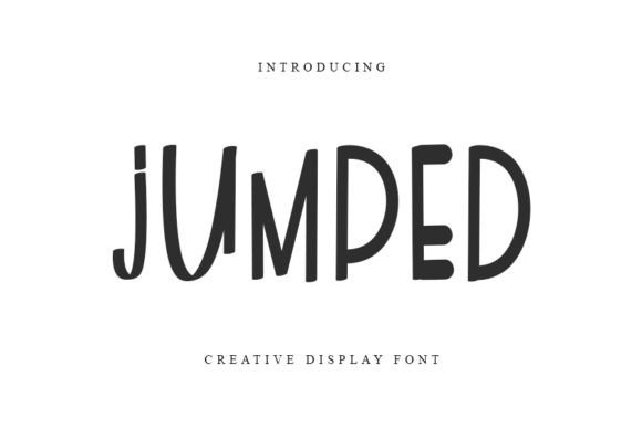 Jumped: A Handwritten Font for Creative Projects