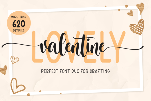Lovely Valentine Duo Font