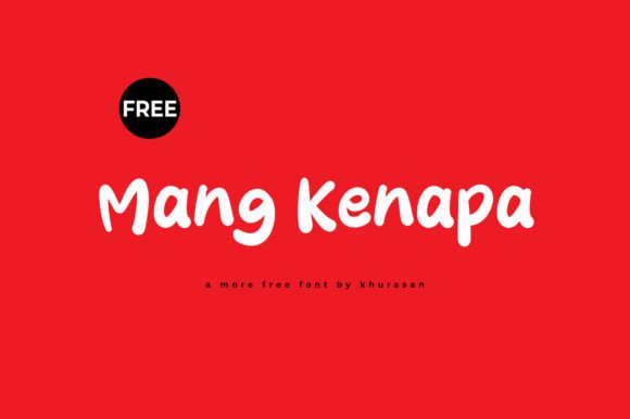 Mang Kenapa Font for Modern Editorial Projects