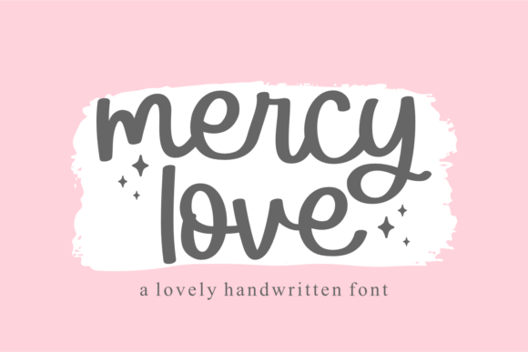 Mercy Love Font for Web Design Projects