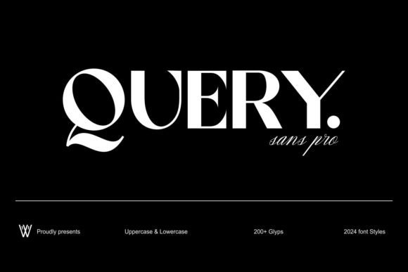 Query Font: Refined Web Typography