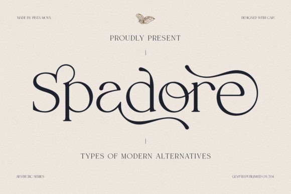 Spadore Font: A Modern Luxury Typeface for Web Designers