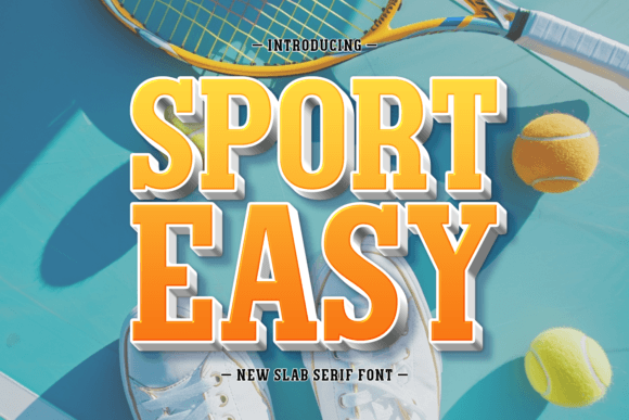 Sport Easy Font for Strong Branding and Business Materials
