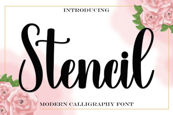 Stencil Font for a Polished and Memorable Brand Look