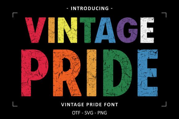 Vintage Pride Font for Bold Branding